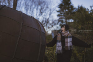 【ポートレート撮影】公園から始まる、リンゴと桃の物語