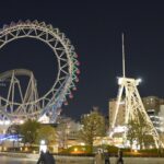 【スナップ撮影】夜の東京ドームシティを歩いたら・・寒かった。。