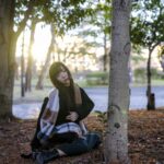 【ポートレート撮影】近所の公園で二人きり・・