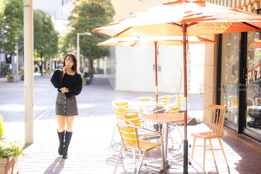 【ポートレート撮影】カッコよく歩く姿を撮ろう！！