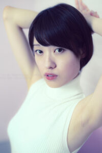 【ポートレート撮影】白のニットで可愛く色っぽく!!