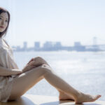 【ポートレート撮影】キレイな景色の見える部屋で撮影