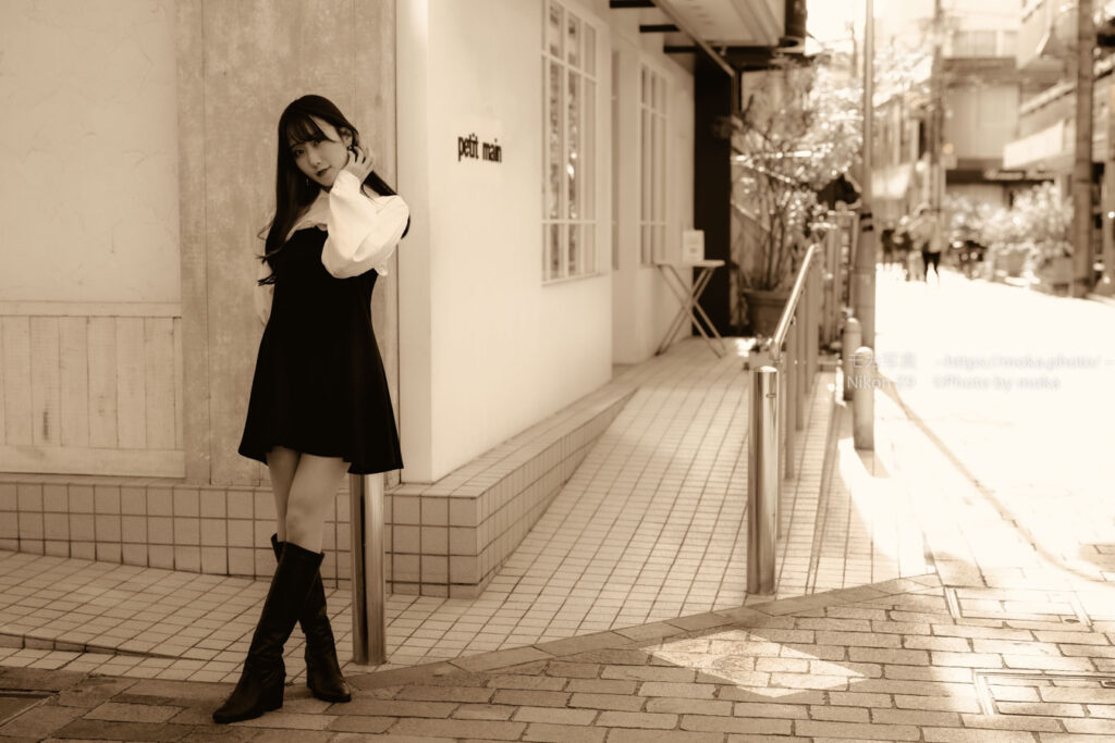 【ポートレート撮影】街角でお洒落にポートレートを撮ろう！