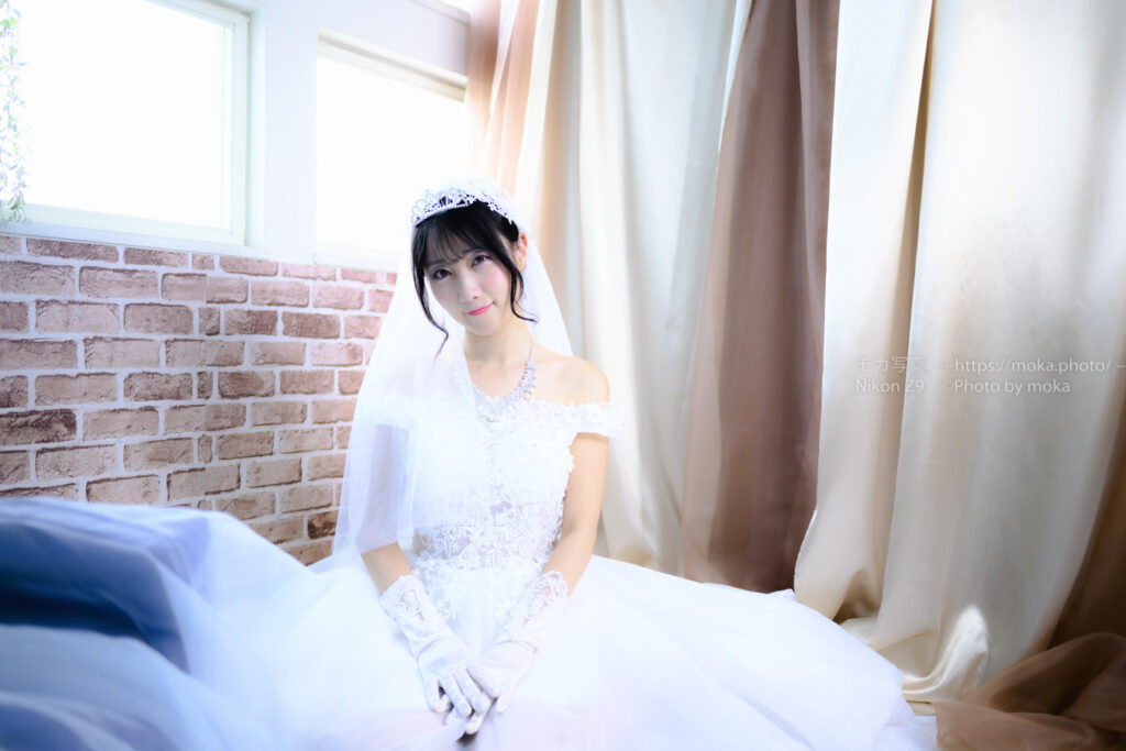 【ポートレート撮影】花嫁衣装に包まれて・・