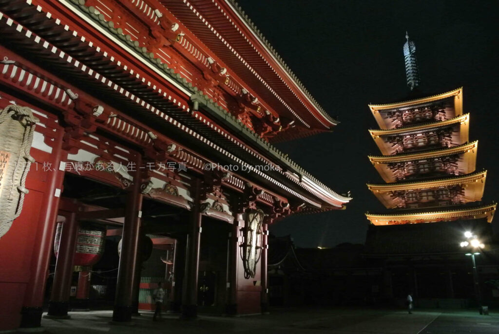 【スナップ撮影】夜の浅草の美しさ！