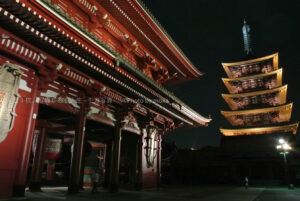 【スナップ撮影】夜の浅草の美しさ！