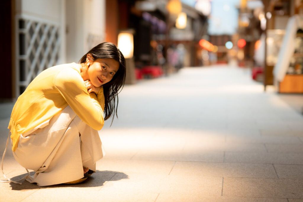 【ポートレート撮影】スポットライトの下で、可愛く、カッコよく。