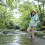 【ポートレート撮影】夏は、渓流ポートレートが最高!!