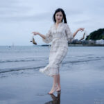 【ポートレート撮影】秋の海岸で遊ぼう