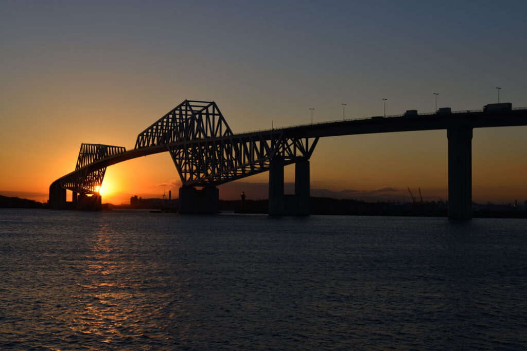 【スナップ撮影】東京ゲートブリッジの夕暮れ時