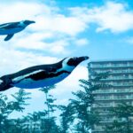 【水族館写真】ペンギンが空を飛ぶ日