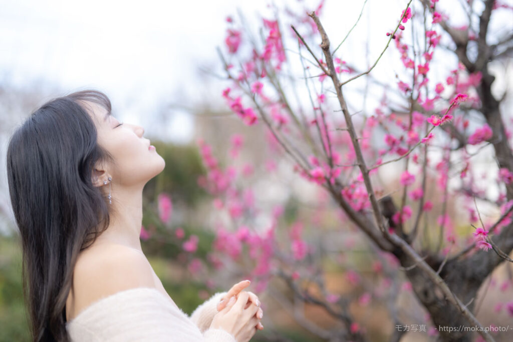 【ポートレート撮影】桜も咲き始めたぞ！？
