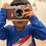 【子供写真】写真を撮る時、ファインダーを覗きます!