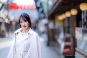 【ポートレート撮影】春の日差しを浴びながらポートレート撮影