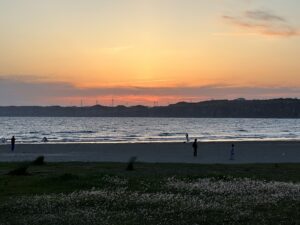 【iPhone写真】夕暮れ時のオレンジ・・