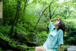 【ポートレート撮影】カメラを持って川遊びしたい！！