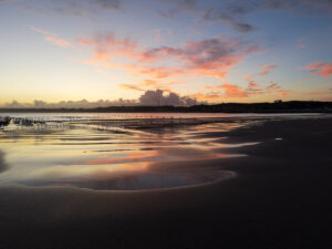 【スナップ撮影】太陽と月、仲良くして!