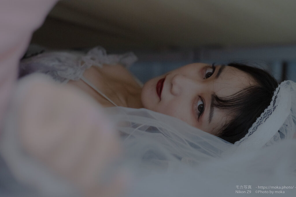 【ポートレート撮影】ちょっとホラー風にハロウィン撮影