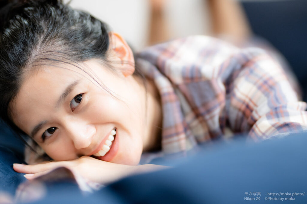 【ポートレート撮影】パジャマ姿の彼女をパシャリ！！