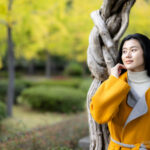 【ポートレート撮影】銀杏並木でお散歩スナップ