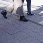 【スナップ撮影】足を揃えて歩きましょう!!
