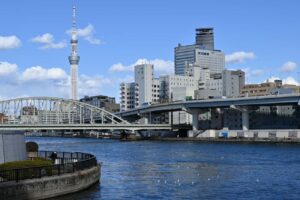 【スナップ撮影】隅田川からスカイツリーを眺めてみた