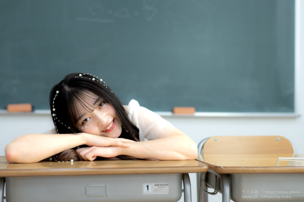 【ポートレート撮影】こんな子が隣に座っていたら・・