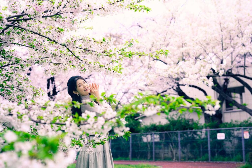 【ポートレート撮影】大好きなサクラにまみれて！