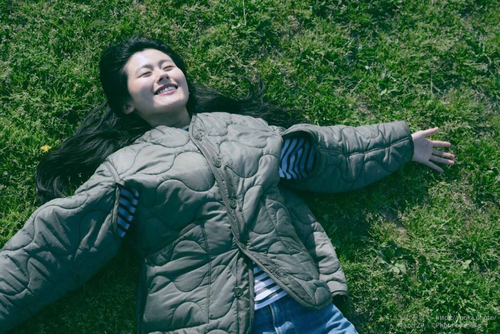 【ポートレート撮影】春は気持ちいけど風が強い！