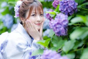 【ポートレート撮影】紫陽花の季節がやってくる