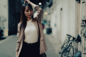 【ポートレート撮影】ジャケット着て、大人っぽく