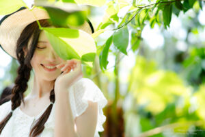 【ポートレート撮影】みどりに囲まれて