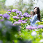 【ポートレート撮影】紫陽花の咲く頃・・