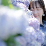【ポートレート撮影】紫陽花に囲まれてみて・・