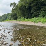 【ロケハン】川の水は冷たくて気持ちいい!