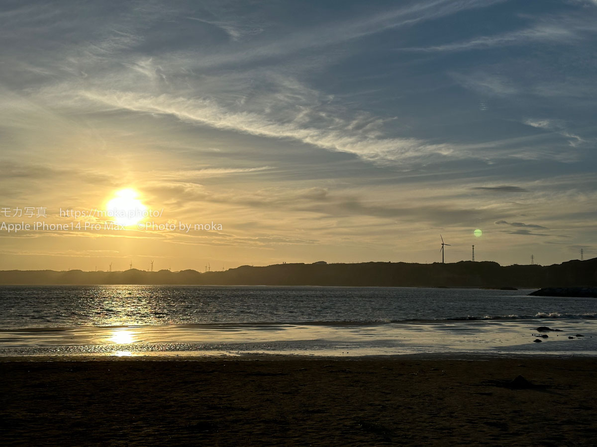 【iPhone写真】夏の夕暮れ時を満喫・・