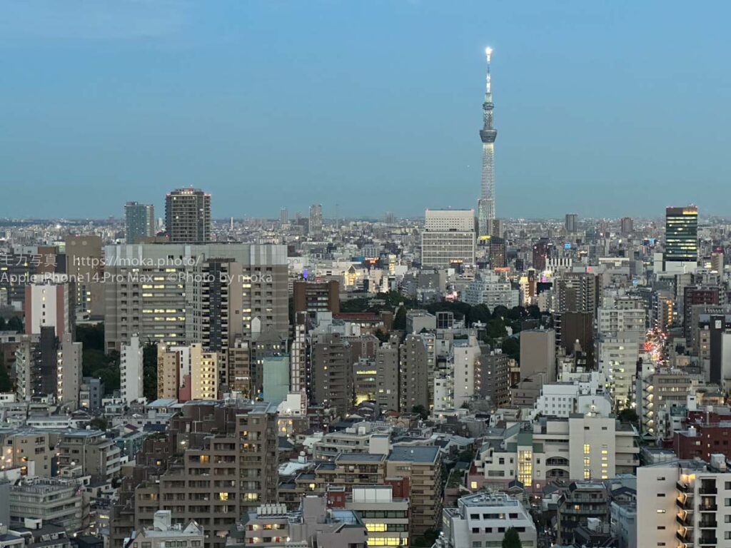 【スナップ撮影】空がオレンジ色になる直前！？