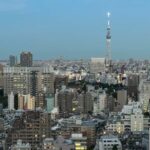 【スナップ撮影】空がオレンジ色になる直前！？