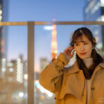 【ポートレート撮影】マジックアワーと東京タワー
