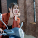【ポートレート撮影】愛車はベスパ!?